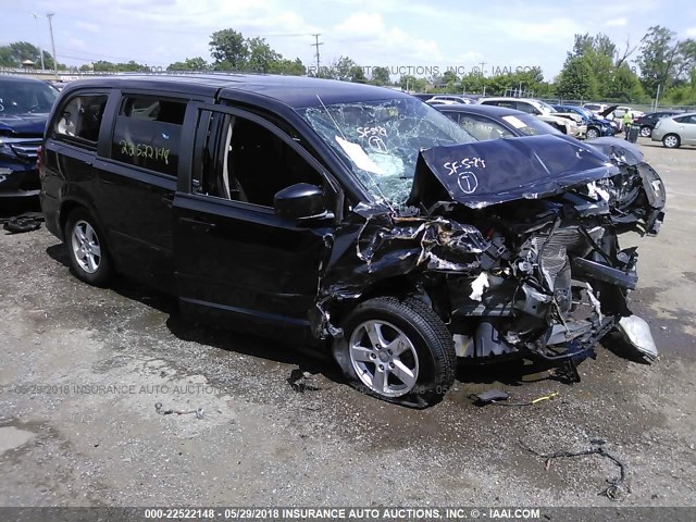 2D4RN3DG4BR710418 - 2011 DODGE GRAND CARAVAN MAINSTREET 黑色 照片 1