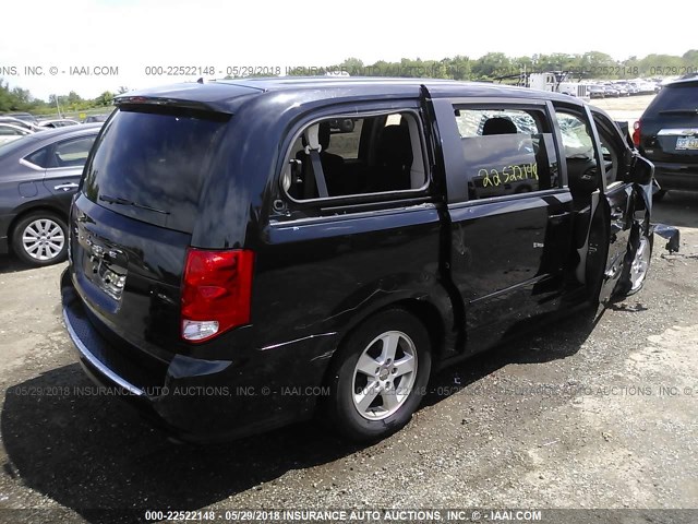 2D4RN3DG4BR710418 - 2011 DODGE GRAND CARAVAN MAINSTREET 黑色 照片 4