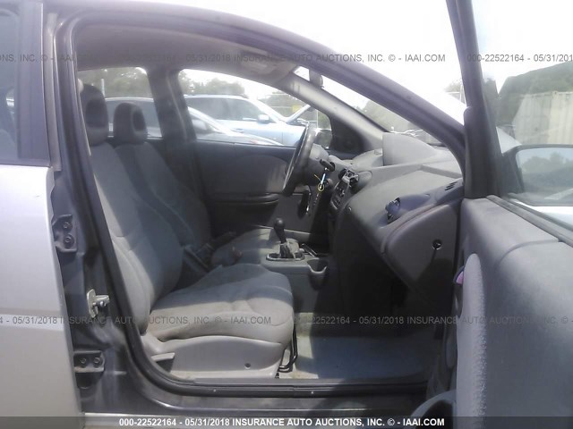 1G8AF52F64Z117711 - 2004 SATURN ION LEVEL 1 GRAY photo 5