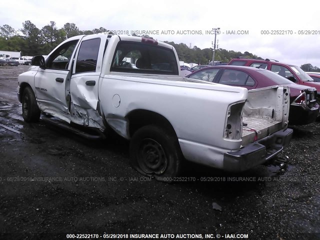 3D7KA28603G861193 - 2003 DODGE RAM 2500 ST/SLT 白色 照片 3