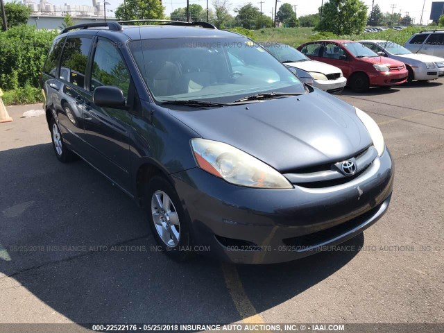 5TDZA23CX6S555954 - 2006 TOYOTA SIENNA CE/LE BLUE photo 1