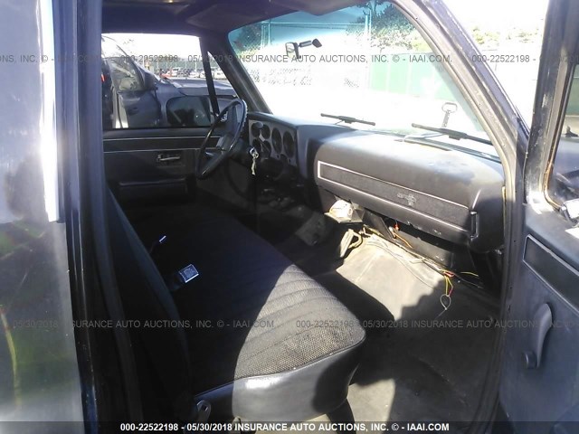 2GCDC14H6D1182392 - 1983 CHEVROLET C10 შავი ფოტო 5