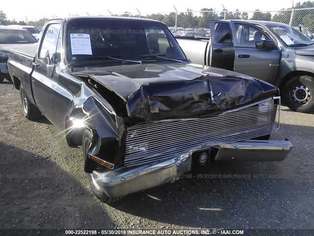 2GCDC14H6D1182392 - 1983 CHEVROLET C10 შავი ფოტო 6