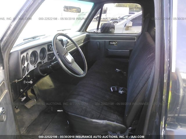 2GCDC14H6D1182392 - 1983 CHEVROLET C10 შავი ფოტო 8
