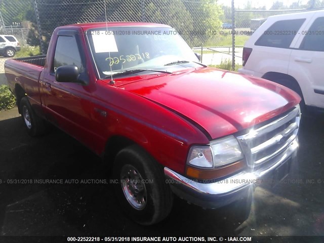 1FTYR10C7WUC70434 - 1998 FORD RANGER RED photo 1