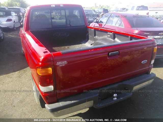 1FTYR10C7WUC70434 - 1998 FORD RANGER RED photo 3