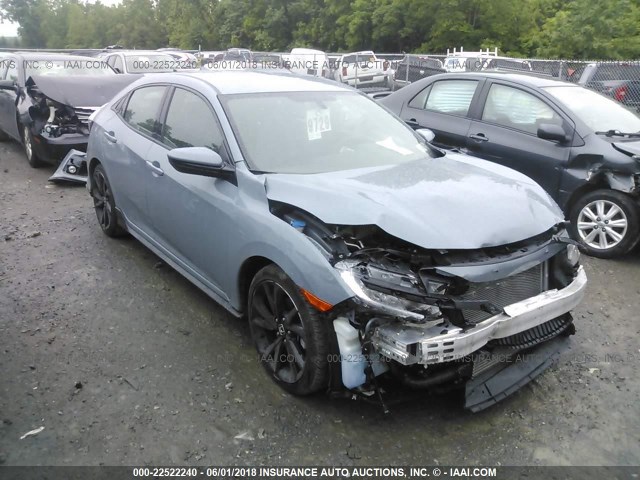 SHHFK7H46HU425917 - 2017 HONDA CIVIC SPORT Grau Foto 1