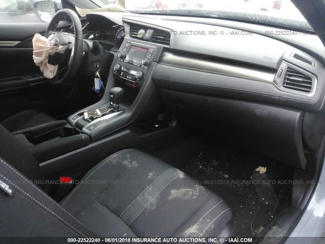 SHHFK7H46HU425917 - 2017 HONDA CIVIC SPORT Grau Foto 5