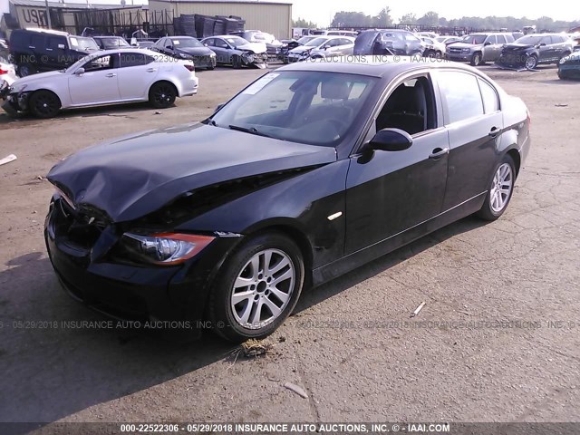 WBAVC93567K033962 - 2007 BMW 328 XI BLACK photo 2