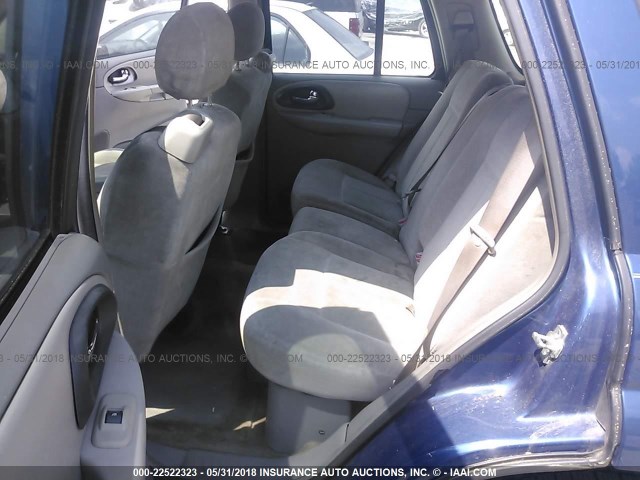 1GNDS13S862214821 - 2006 CHEVROLET TRAILBLAZER LS/LT BLUE photo 8