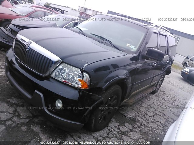 5LMFU28R83LJ15728 - 2003 LINCOLN NAVIGATOR BLACK photo 2