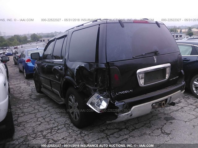 5LMFU28R83LJ15728 - 2003 LINCOLN NAVIGATOR BLACK photo 3