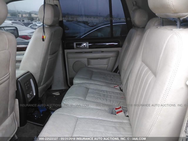 5LMFU28R83LJ15728 - 2003 LINCOLN NAVIGATOR BLACK photo 8