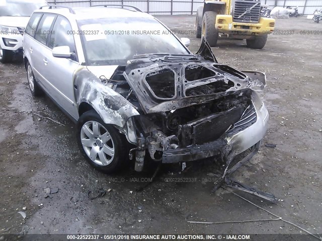 WVWWH63BX1E248862 - 2001 VOLKSWAGEN PASSAT GLX 银色 照片 6