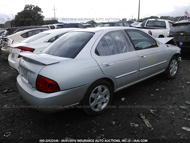 3N1CB51D45L557321 - 2005 NISSAN SENTRA 1.8/1.8S SILVER photo 4