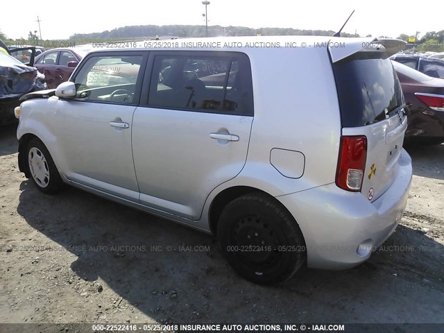 JTLZE4FE0CJ020089 - 2012 TOYOTA SCION XB ვერცხლისფერი ფოტო 3