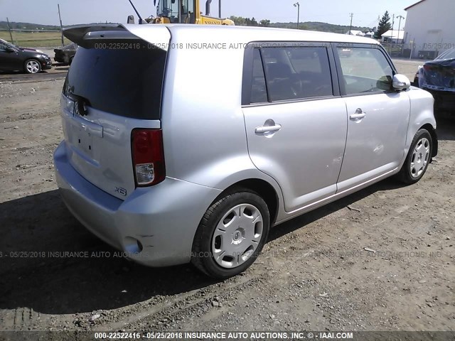 JTLZE4FE0CJ020089 - 2012 TOYOTA SCION XB ვერცხლისფერი ფოტო 4