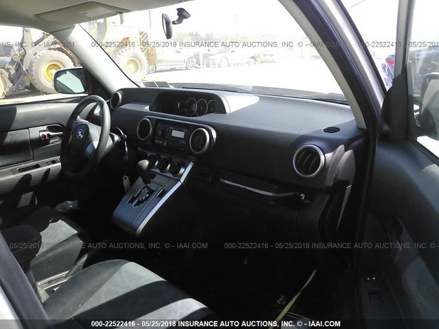 JTLZE4FE0CJ020089 - 2012 TOYOTA SCION XB ვერცხლისფერი ფოტო 5