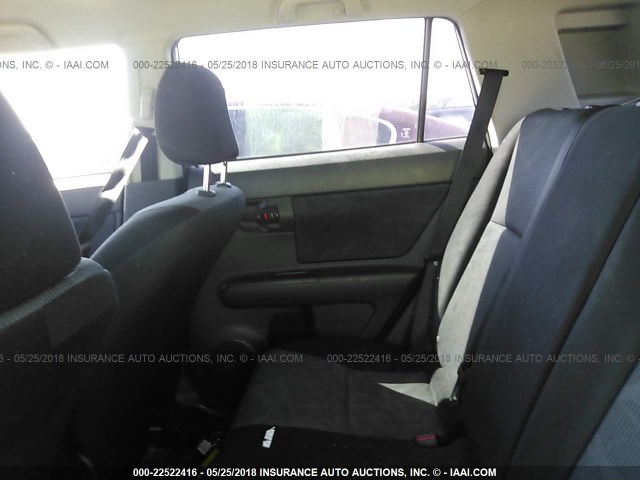 JTLZE4FE0CJ020089 - 2012 TOYOTA SCION XB ვერცხლისფერი ფოტო 8
