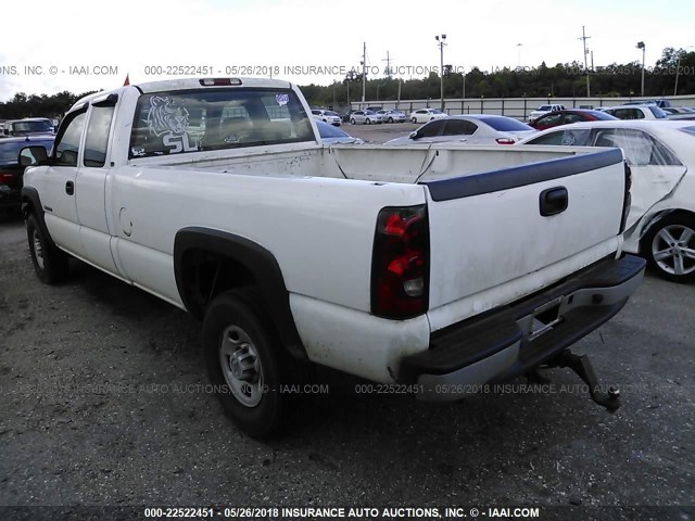 1GCHC29U83E327412 - 2003 CHEVROLET SILVERADO C2500 HEAVY DUTY WHITE photo 3