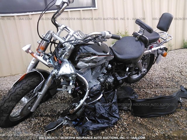 JH2RC50324M001842 - 2004 HONDA VT750 CA BLACK photo 2