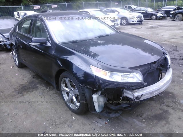 19UUA9F56AA003570 - 2010 ACURA TL BLACK photo 1