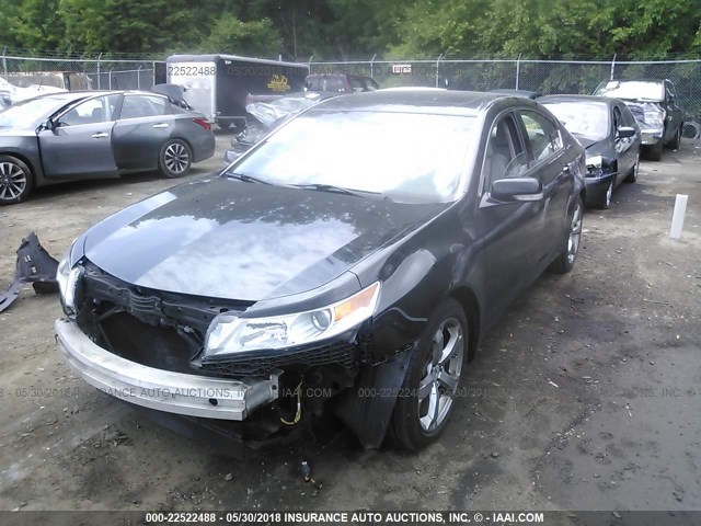 19UUA9F56AA003570 - 2010 ACURA TL BLACK photo 2