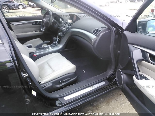 19UUA9F56AA003570 - 2010 ACURA TL BLACK photo 5