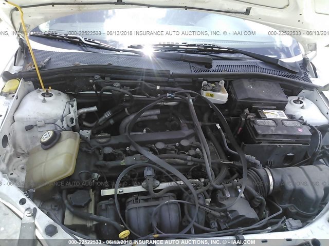 1FAFP34N97W180606 - 2007 FORD FOCUS ZX4/S/SE/SES 白色 照片 10