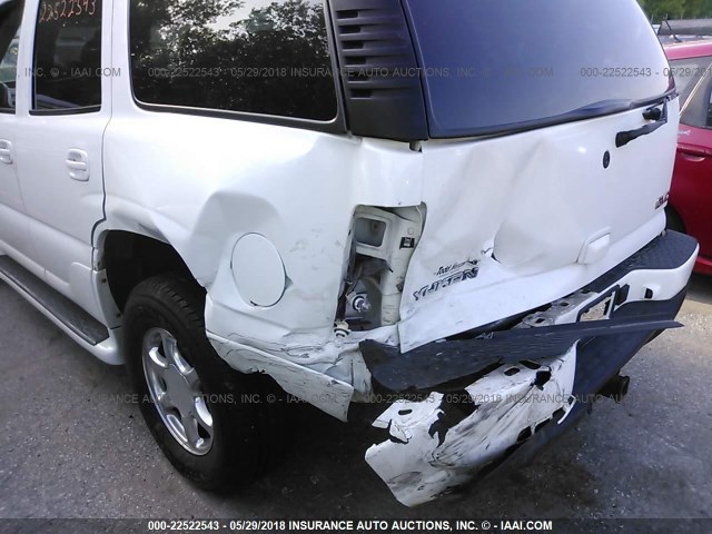 1GKEK63U93J210617 - 2003 GMC YUKON DENALI WHITE photo 6