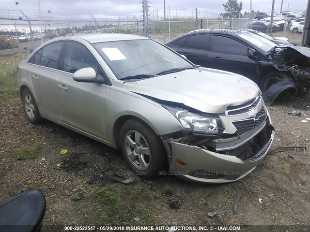 1G1PC5SB5D7312516 - 2013 CHEVROLET CRUZE LT BEIGE photo 1