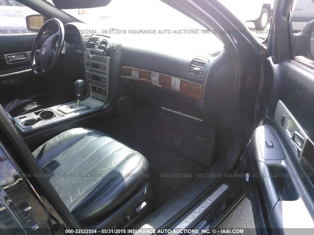 1LNHM87AX4Y636531 - 2004 LINCOLN LS BLACK photo 5