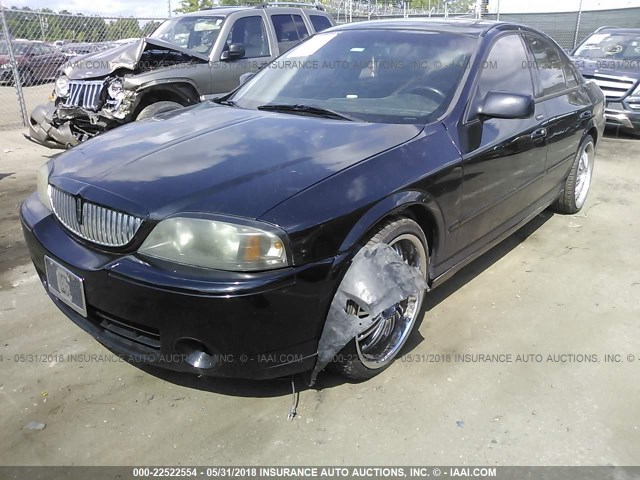1LNHM87AX4Y636531 - 2004 LINCOLN LS BLACK photo 6