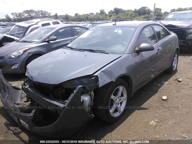 1G2ZG57N484129658 - 2008 PONTIAC G6 SE GRAY photo 2