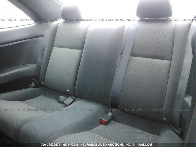 1HGEM22124L047211 - 2004 HONDA CIVIC DX VP BLACK photo 8