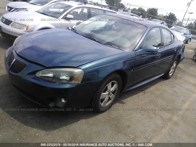 2G2WP552361204094 - 2006 PONTIAC GRAND PRIX BLUE photo 2