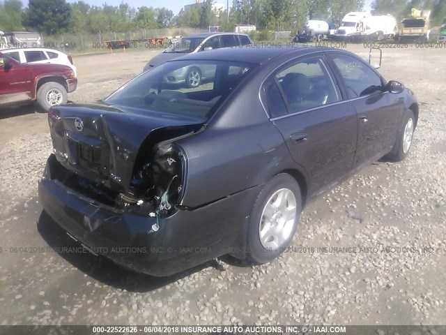 1N4AL11D14C139888 - 2004 NISSAN ALTIMA S/SL GRAY photo 4