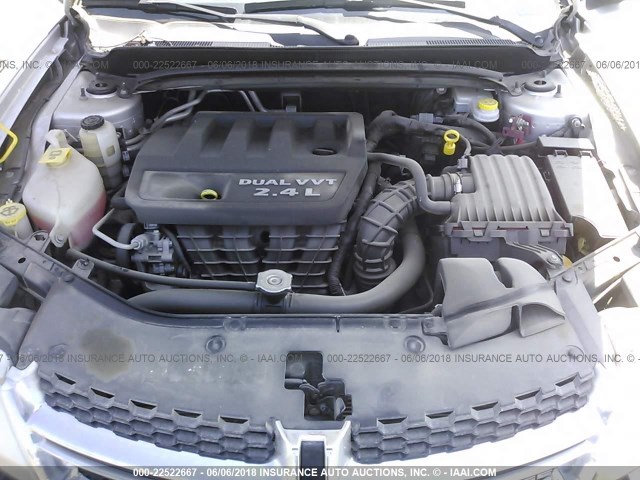 1B3BD4FB9BN546493 - 2011 DODGE AVENGER EXPRESS 银色 照片 10