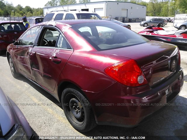 1G2ZF57B684119772 - 2008 PONTIAC G6 VALUE LEADER/BASE MAROON photo 3
