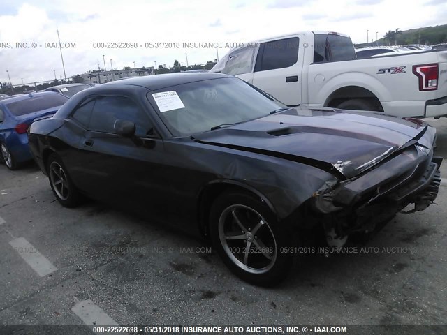 2B3CJ4DV0AH289788 - 2010 DODGE CHALLENGER SE BLACK photo 1