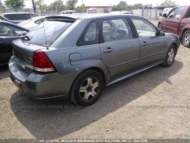 1G1ZU64875F135875 - 2005 CHEVROLET MALIBU MAXX LT GRAY photo 4