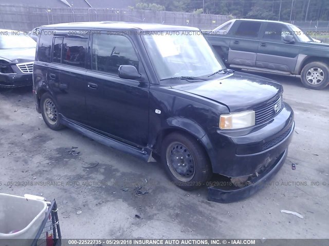 JTLKT324340166184 - 2004 TOYOTA SCION XB შავი ფოტო 1