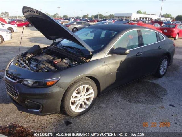 1G1ZE5ST0HF151273 - 2017 CHEVROLET MALIBU LT GRAY photo 12