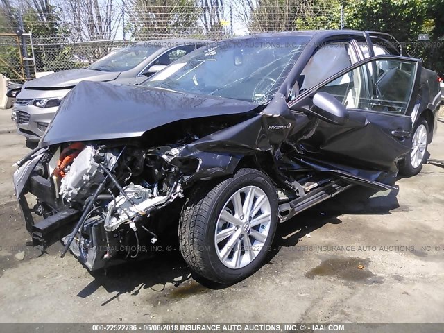 4T1BD1FK3CU005794 - 2012 TOYOTA CAMRY HYBRID/LE/XLE 灰色 照片 6