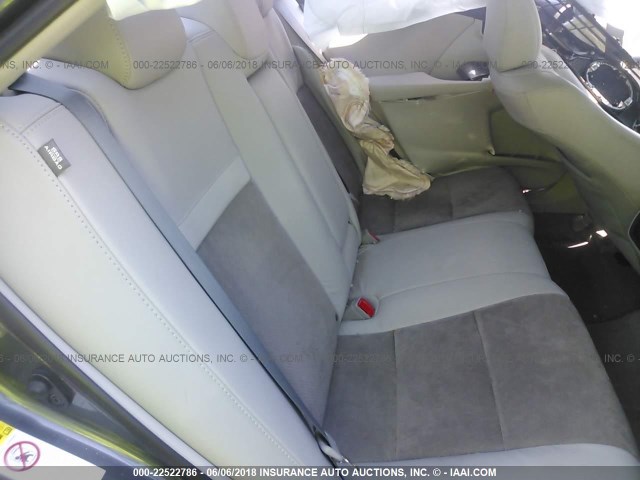 4T1BD1FK3CU005794 - 2012 TOYOTA CAMRY HYBRID/LE/XLE 灰色 照片 8