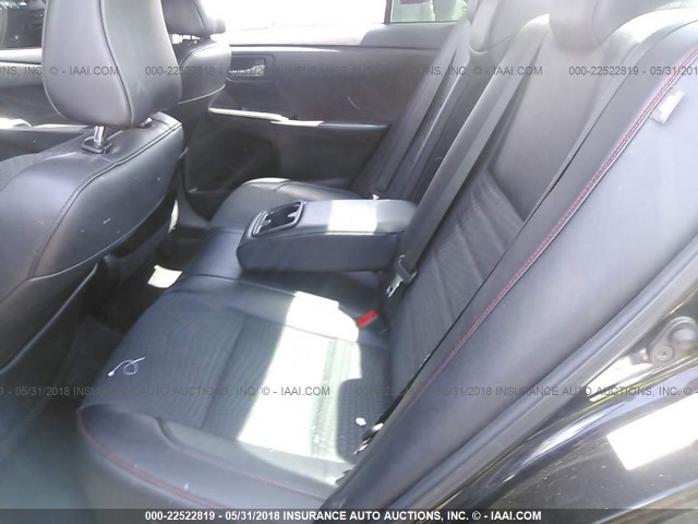 4T1BF1FK0FU491320 - 2015 TOYOTA CAMRY LE/XLE/SE/XSE BLACK photo 8