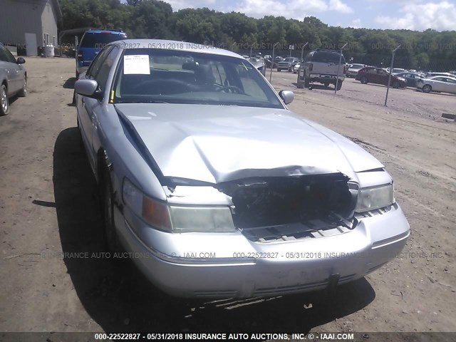 2MEFM74W2YX607096 - 2000 MERCURY GRAND MARQUIS GS GRAY photo 6