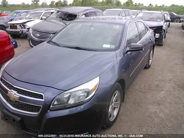 1G11B5SA8DF173150 - 2013 CHEVROLET MALIBU LS 蓝色 照片 2
