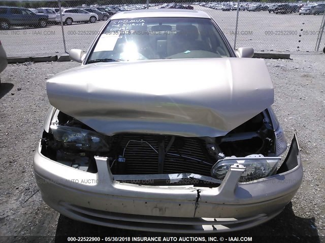4T1BF22K0YU938467 - 2000 TOYOTA CAMRY LE/XLE 棕色 照片 6