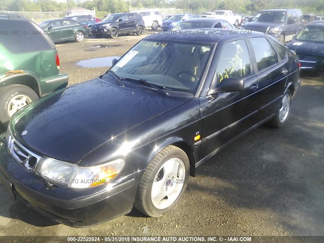 YS3DF58N6X2001741 - 1999 SAAB 9-3 SE BLACK photo 2